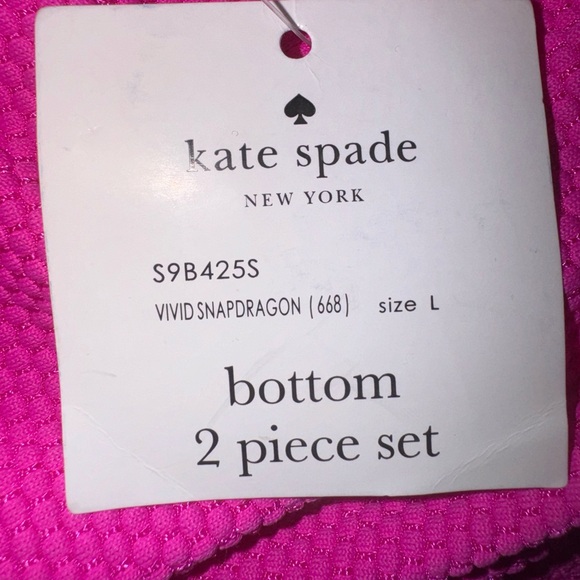 NWT ▪️ Kate Spade Scalloped Underwire Bikini Set - Picture 6 of 10